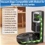 FERRGIA 10 Sacs d'aspirateur Sac rechange pour iRobot Roomba i7 i7+ i3 i3+ i4 i4+ i6 i6+ j7 j7+ i8 i8+S9 S9+ E5 E6 E7 Clean Base