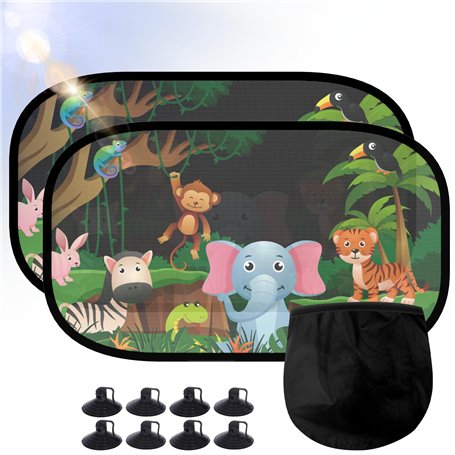 FERRGIA 2 Pièces Pare-Soleil Voiture Bébé