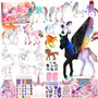 RDDAIPE Licorne Jouet Fille Kit de Peinture