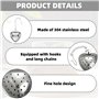 BOBOZHONG Infuseur Thé,4 pièces Boule A Thé en Acier Inoxydable,Filtre à Thé Boule à Thé Passoire à Thé Tamis à Thé Tamis à Thé,