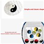 LiJuanWang Amortisseur Raquette Tennis,10 pièces Amortisseur Vibrations Raquette,Amortisseur De Tennis Accessoires Dampener Tenn