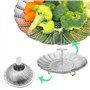 Dyaucwpo Panier Vapeur INOX, Pliable Panier à Vapeur pour Légumes(16-25.4cm), Paniers Cuit-Vapeur Inoxydable à Manche Télescopiq