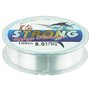 0.5mm/100m Fil de Pêche Monofilament en Nylon Transparent