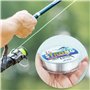 0.5mm/100m Fil de Pêche Monofilament en Nylon Transparent,Fil de Peche Monofil,Ligne de Pêche en Nylon Solide,pour Truite,Carpe,