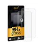 Lot de 2 films protecteurs d'écran pour iPhone 11 Pro, iPhone XS, X, en verre trempé ultra résistant 9H, anti-rayures, sans bull