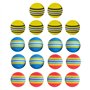 MEMOFYND Lot de 18 Balles en Mousse Élastique pour Exercices de Golf - Pour Entraînement en Intérieur et Extérieur