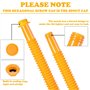 3 Pièces Remplacement Gas can Spout Kit, Version Améliorée Jerrican Essence Bec, le gaz peut se remplacer par la buse par des Ca