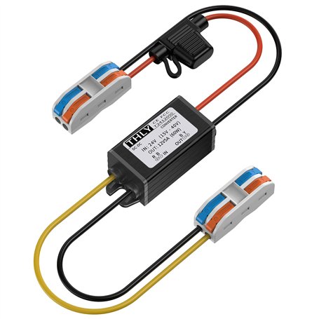 Convertisseur de Tension DC 24V à 12V 5A 60W