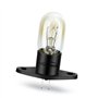Ruiandsion Ampoule micro-ondes T170 Base 230V 20W Ampoule micro-ondes pour lampe universelle de four à micro-ondes poire