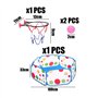 1 Panier De Basket avec 2 Ventouses Et 2 Balles