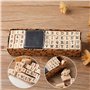 1 Jeu De 40 Timbres-Lettres, 1 Jeu D'Autocollants En Matière De Journal Intime, Alphabet De Timbres, Timbres De Lettres À Faire 