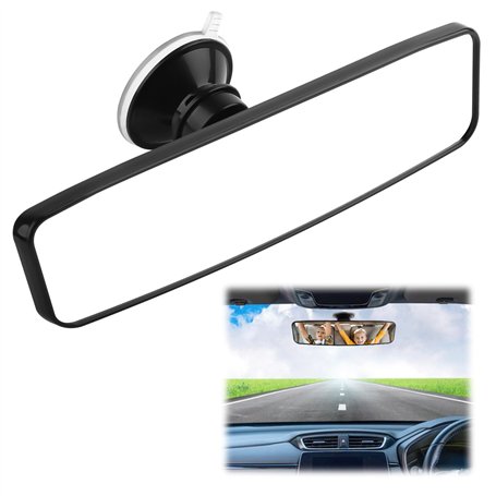 VFANDV Rétroviseur Intérieur 24 x 6.5cm à Ventouse