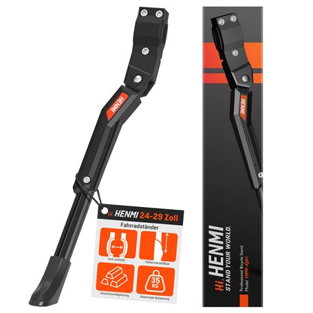 HENMI Béquille de vélo de 24 à 29 pouces