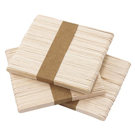 StüCk Lot de 150 étiquettes pour plantes en bois naturel