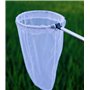 Filet de pêche télescopique pour insectes et papillons - Avec anneau de 28 cm - Poignée extensible jusqu'à 93 cm