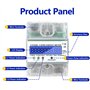 Compteur Electrique Triphasé Numérique Compteur D'Energie Electrique Courant Triphasé 4 Fils Compteurs à Rail Din Compteur Élect