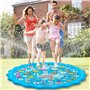 Tapis De Pulvérisation D'éclaboussure d'eau Splash Sprinkle Play Mat pour Activités d