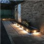 CHNXU Spot Encastrable LED pour Terrasse,Spot Encastré en DC12V IP67 Etanche Ø60mm Acier Inoxydable Exterieur luminaire,Eclairag