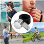 Avesteir Lot de 5 sifflet Arbitre, sifflets de Sport, siflet Puissant et Net, Metal siffler, avec Une Longe en Nylon Amovible, p