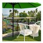 JLTXKST Clip Parasol Balcon,Support Parasol Balcon,Porte-Parasol Balustrade,Clip de Parasol en Métal,Support Parasol Balustrade,