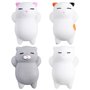 Amaza 36Pcs Squishy Kawaii Petit Animaux Anti Stress Reliever Jouet (Multicolore)