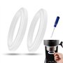 2 Pièces Joint pour DeLonghi Machine à Café Anneau D'étanchéité