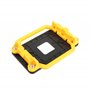 RIIEYOCA Support de refroidissement pour processeur AMD avec quatre vis pour prise AM2 AM3 Jaune et noir