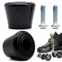 INHEMING 2Pcs Butées d'orteils en PU avec Boulons pour Patins à roulettes