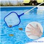 Jsdoin épuisettes de Surface pour Piscine, Filet de Piscine, épuisette Piscine avec 120CM Télescopique Réglable pour Nettoyer la
