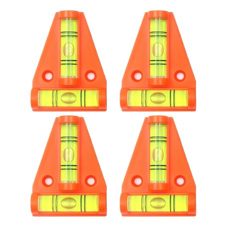 Lot de 4 petits niveaux à bulle