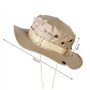 DHSBGWSX 1 chapeau de soleil pliable - Chapeau de protection solaire d'été - Beige - Chapeau de chasse - Respirant et confortabl