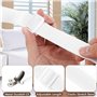 Farerkass Lot de 8pcs Tendeur Drap Housse Élastique, Attache Drap Housse, (35-130cm) Tendeurs de Drap Ajustables avec Clips Méta