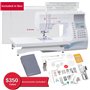 SINGER Quantum Stylist 9960 Computerized Portable Sewing Machine with 600-Stitches Electronic Auto Pilot Mode, Extension Table a