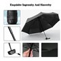 Mini parapluie de poche pliable femme parapluie anti tempete/UV Compact Portable étanche Ombrelle de Voyage-le noir