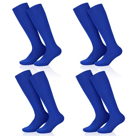 SKHAOVS 4 Paires Chaussettes de Football Enfant