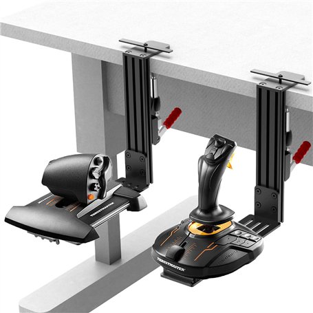 2 Pack Desk Mount Hotas Compatible Avec Logitech X52/X52 Pro/X56/X56 Rhino