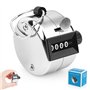 UKOFEW Compteur à cliquer 4 Chiffres，Compteurs Manuels，Click Compteur