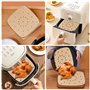 100 Papier Sulfurisé Air Fryer，Perforé Papier Cuisson Air Fryer，Jetable Antiadhésive Sans Huile Papier Parchemin Accessoires pou