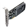 PNY Nvidia Quadro P1000 4 Go GDDR5 4 x Mini DisplayPort Support pour carte graphique professionnelle Noir 4 câbles d'affichage i