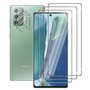 FWang 3 Pièces Verre Trempé pour Samsung Galaxy Note 20 4G/5G