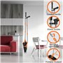 KIMIGO Ensemble Balai et Pelle à Poussière avec Manche Extensible (123 cm) - Pelle balayette,Pelle et balayette Long Manche po