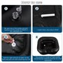 talifoca Lavabo à Cheveux Gonflable Lavabo Gonflable Portable pour chevet, Bac lavage cheveux domicile, bac shampoing domicile, 