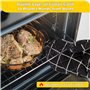 1 paire de gants de cuisine et 2 maniques, gants de four résistants à la chaleur, gants de cuisine en coton antidérapants, lavab