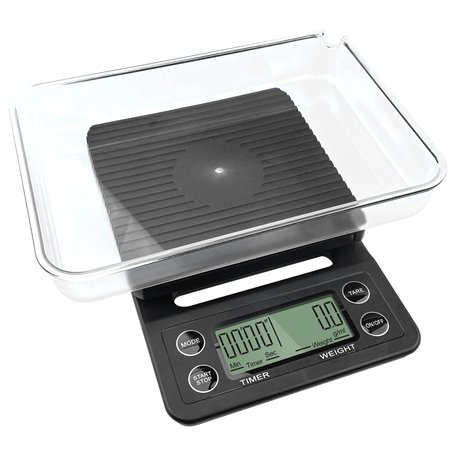 Gvolatee Balance de Cuisine 5Kg/0.1G Noir