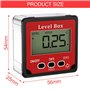 LCD Inclinometre Magnetique