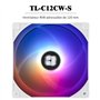 TL-C12CW-S PWM Quiet Fan CPU Cooler avec roulement S-FDB