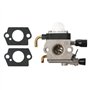OxoxO Carburateur avec Joint Compatible avec Stihl HS45 4228 120 0608 C1Q-S169 Taille-haie