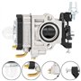 Kit de Carburateur Debroussailleuse Kits de Carburateu, Carburateur pour Moteur de Débroussailleuse Bougie D'allumage et Filtre 