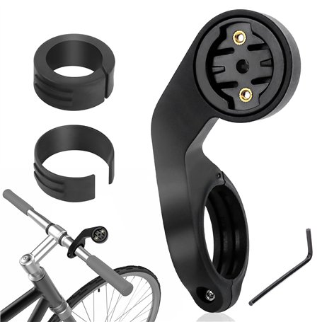 Support Compteur Velo Support GPS Guidon de Vélo Compatible avec Garmin Edge 530 540 520 510 500 200 130 20 25 800 810 820 830 8