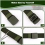 3 Pièces Ceinture en Nylon Homme Ceinture Homme Tissu Ceinture Tissu Réglable Sangle de Ceinture Tissus Homme Ceintures Homme Un